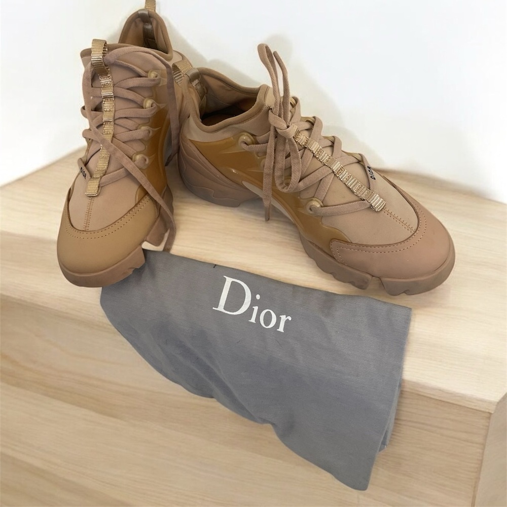 Dior leather trainers